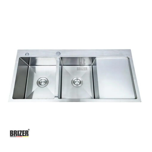Chậu rửa chén 2 hộc inox 304 Brizer BZ10048C