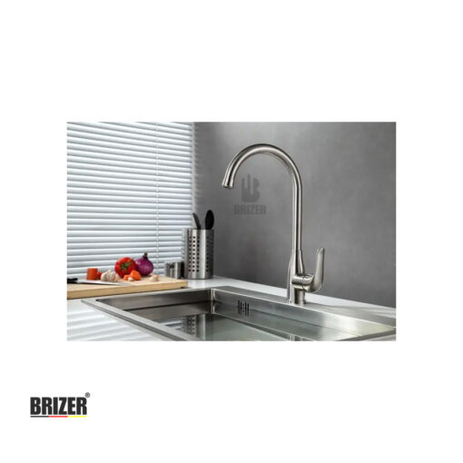 Vòi Rửa Chén Nóng Lạnh Inox 304 Mẫu Số 6 Brizer BZ2009