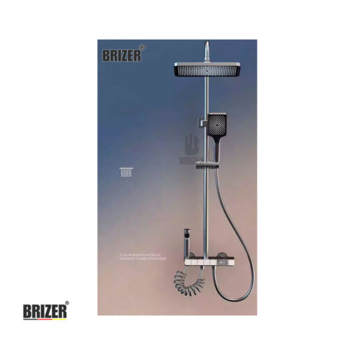 Sen Cây Dạng Phím Đồng Phủ PVD Xám Ghi Brizer BZ6051