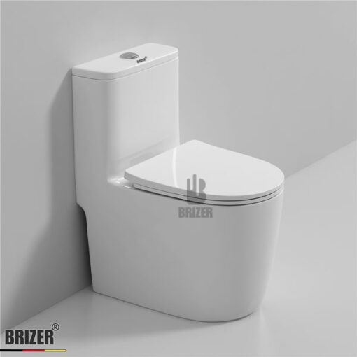 Bàn Cầu Một Khối BRIZER Công Nghệ Xã Xoáy Super Vortex BZ8920