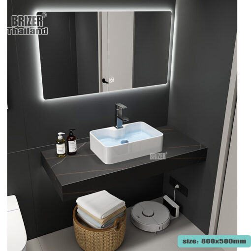 Kệ Bàn Đá Đen Chống Trầy Cho Lavabo Đặt Bàn Brizer BZ-501