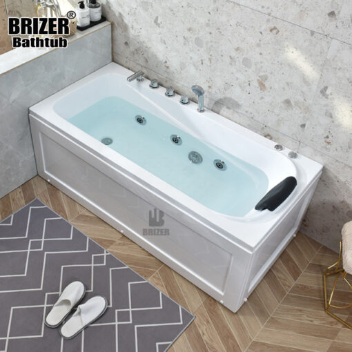 Bồn Tắm Massage Chân Yếm 2 Vách Acrylic Brizer BZBT-1208