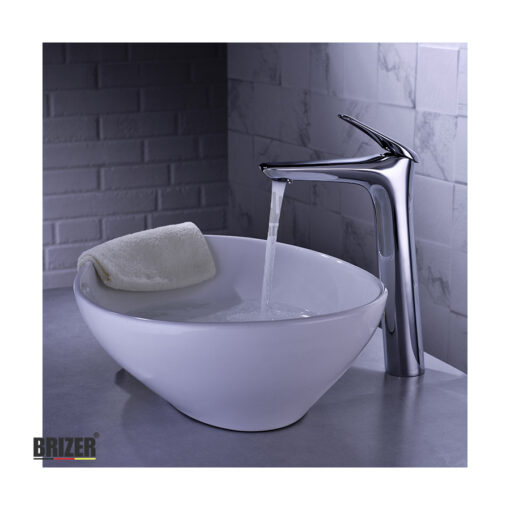 Vòi Lavabo Nóng Lạnh 3 Tấc Mạ PVD Brizer BZ4420