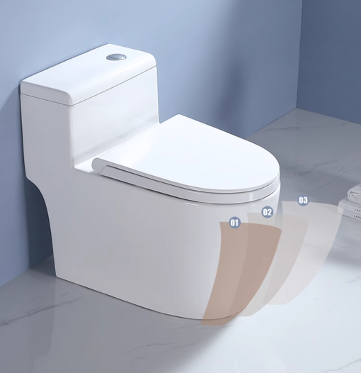 Bàn Cầu Một Khối BRIZER Công Nghệ Xã Xoáy Super Vortex BZ8910 - Hình ảnh 2