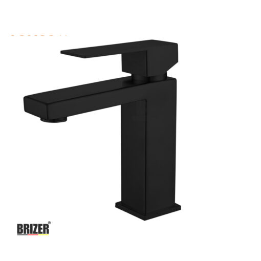 Vòi Lavabo Nóng Lạnh Brizer Inox Mạ Sơn Tĩnh Điện Đen BZ4421