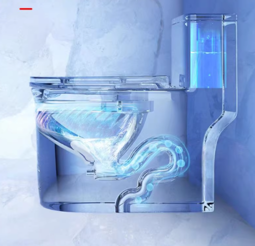 Bàn Cầu Một Khối BRIZER Công Nghệ Xã Xoáy Super Vortex BZ8906 - Hình ảnh 5