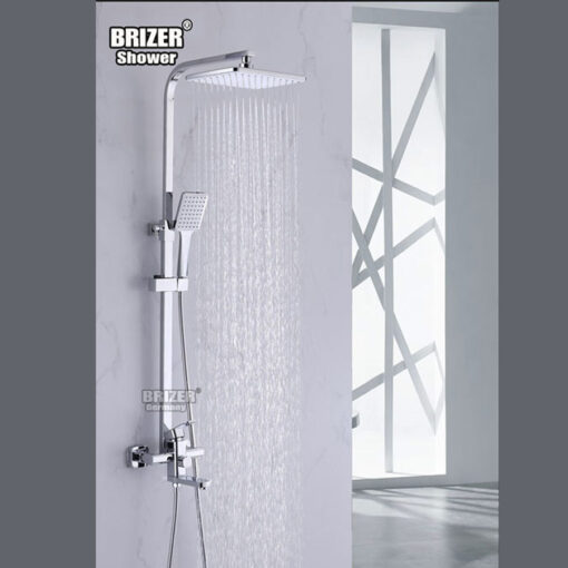 Sen Tắm Đứng Nóng Lạnh Đồng Mạ Crom Cao Cấp Brizer BZ6021