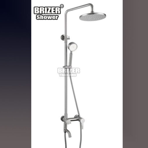 Sen Tắm Nóng Lạnh Tròn Củ Lệch SUS304 Brizer BZ6024
