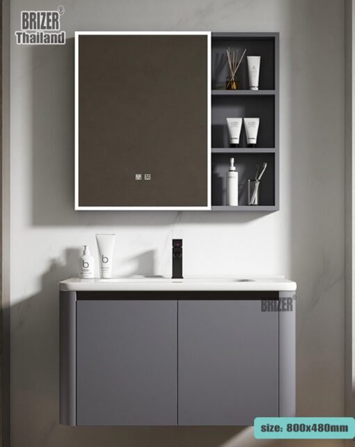 Tủ Lavabo Hợp Kim Có Đèn Led Brizer BZ820