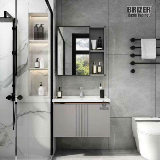 Tủ Lavabo Hợp Kim Brizer BZ634