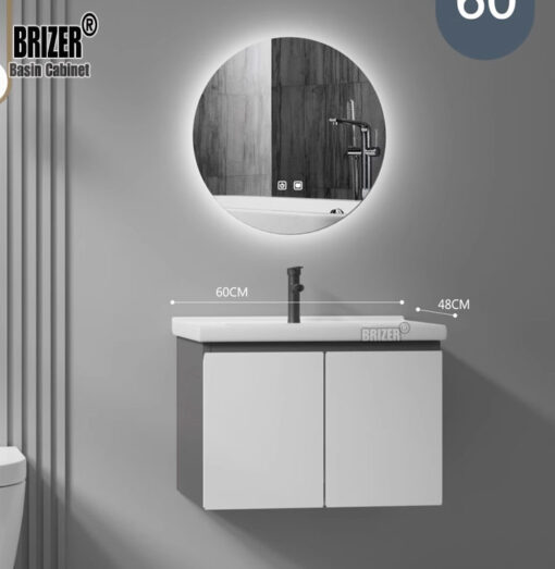 Tủ Lavabo Nhựa PVC Brizer BZ609