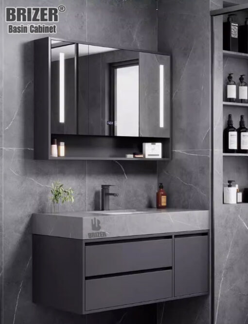 Tủ Lavabo Nhựa PVC Brizer BZ808