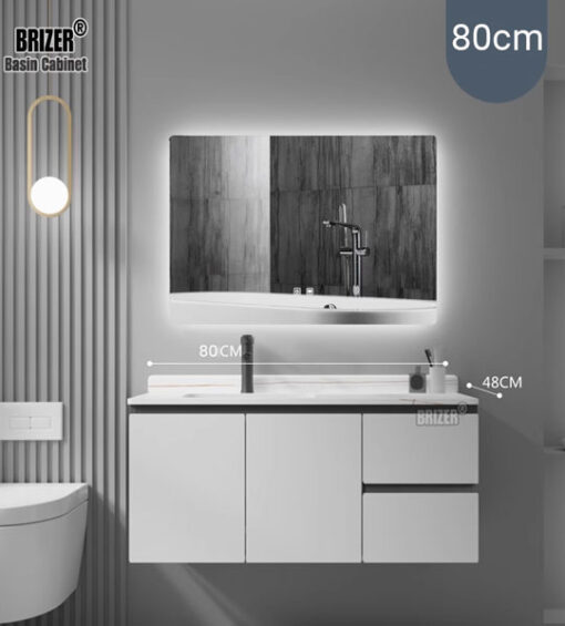 Tủ Lavabo Nhựa PVC Brizer BZ802