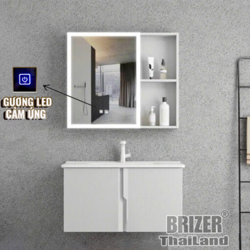 Tủ Lavabo Hợp Kim Brizer BZ636