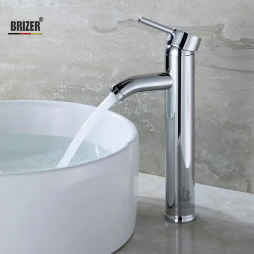 Vòi Lavabo Nóng Lạnh Mạ Crom/Niken 3 Tấc Brizer BZ4432