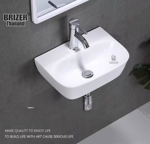 Chậu Lavabo Treo Tường Brizer BZ712