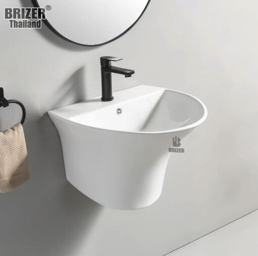 Chậu Lavabo Treo Tường Brizer BZ710