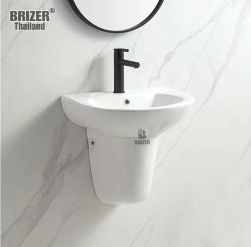 Chậu Lavabo Treo Tường Brizer BZ711