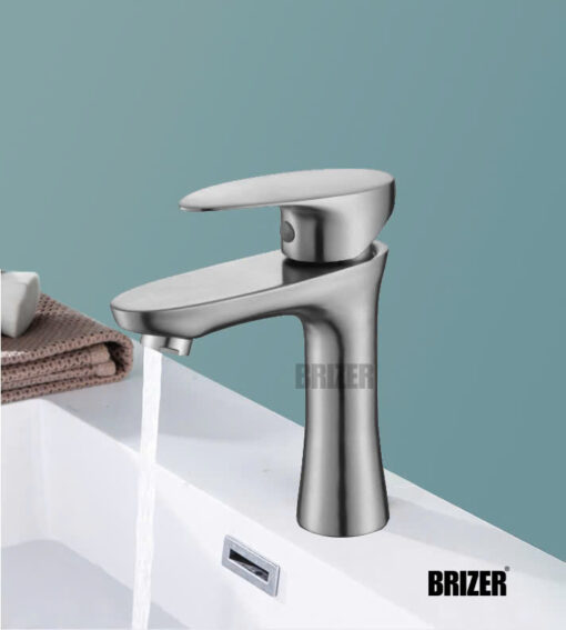 Vòi Lavabo Lạnh Tay Lá Inox 304 BZL06