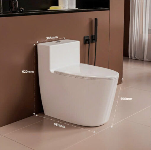 Bàn Cầu Một Khối BRIZER Công Nghệ Xã Xoáy Super Vortex BZ-8943 - Hình ảnh 8