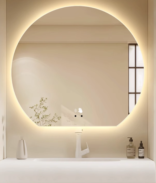Gương Đèn Led Cảm Ứng KT 60x60cm BZGL-16
