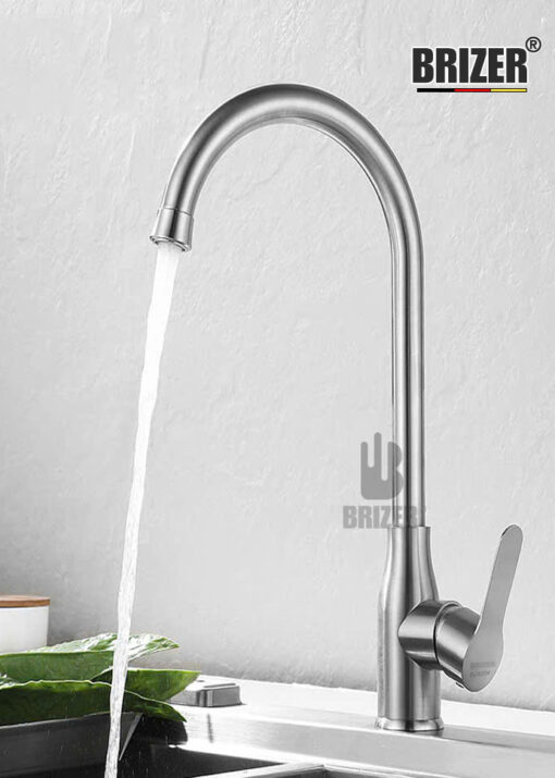 Vòi Rửa Chén Nóng Lạnh Inox SUS 304 Brizer BZ2030